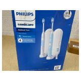Philips Sonicare Optimal Clean Rechargeable Electric Toothbrush, 2-pack