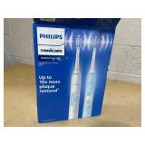 Philips Sonicare Optimal Clean Rechargeable Electric Toothbrush, 2-pack
