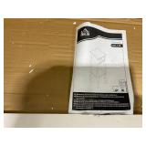 HOMCOM 2-Tier Side Table with Drawer Shelf, End Table for Living Room Hallway, Black