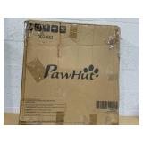 PawHut 48" x 41" Heavy-Duty Metal Dog Playpen, Outdoor Pet Cage Kennel, Puppy Exercise Fence Barrier, Locking Door, & Metal Frame (Missing Weather-Resistant Polyester Roof)