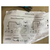 Mainstays Cleaning Kit for Pools - Two Piece - Teal & Grey & White