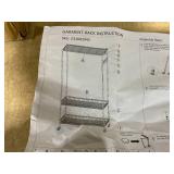 Ktaxon Clothes Rack, Heavy Duty Garment Rack Hanging Clothes Rack with Shelf Clothes Hanging Rods Hook Adjustable Height Steel Black