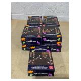 LOT OF Halloween Decorations (Lights, Spider Webbs, & Costume Handcuffs)