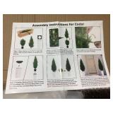 Artifical Plants With Pots Set Of 2