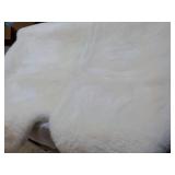 Shorn Quad Windward White Sheepskin...