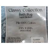 2 Classy Collection Bath Rugs 20 x ...