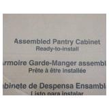 Home Depot Assembled White Wood Pan...