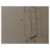 Home Depot Assembled White Wood Pan...