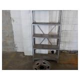 5 Shelf Metal Unit and Rim 30 x 11 ...