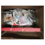 Pallet of assorted household, electrical, hardware and other items.  All UNTESTED, some may have issues