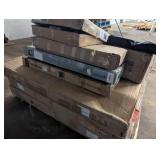 Pallet of bed frames and hardware, along with a few other items