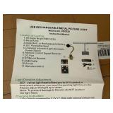 2 Usb Remote Control Metal Picture Lights