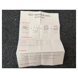 12" X 50Ft Roll Or White Adhesive Vinyl