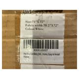 Persilux Cordless Zebra Blinds - 71" X 72"