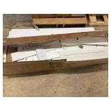 White 3 Door Cabinet