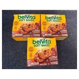 3 Boxes Of Belvita Soft Baked Cookies