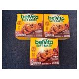 3 Boxes Of Belvita Soft Baked Cookies