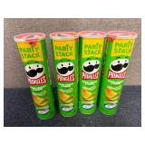 4 Cans Of Party Sized Pringles