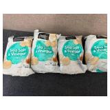 4 Bags Of Sea Salt & Vinegar Chips