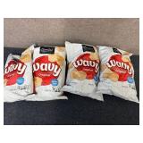 4 Bags Of Wavy Original Chips