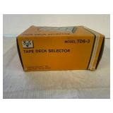 SSS. Tape Deck Selector-Model TDS-3