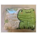 SSS. 50"x60" Frog Blanket
