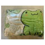 SSS. 50"x60" Frog Blanket