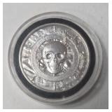 2 Oz.Fine Silver - Pirate Treasure .999 Fine Silver " No Prey-No Pay" - The Storm - Airtite Case