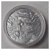 2 Oz.Fine Silver - Pirate Treasure .999 Fine Silver " No Prey-No Pay" - Siren - Airtite Case