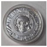 2 Oz.Fine Silver - Pirate Treasure .999 Fine Silver " No Prey-No Pay" - Siren - Airtite Case