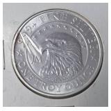 1 Oz.Fine Silver Round -  Eagle - .999 Fine Silver - JM Bullion