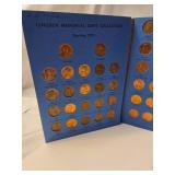 Lincoln Memorial Cents Starting 1959  - Book is Full