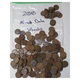 200 (Mixed Date) Wheat Pennies in a bag