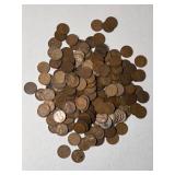 200 (Mixed Date) Wheat Pennies in a bag