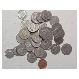 Bag of Canadian Coins.  Some Silver.
