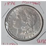 1896 Morgan Silver Dollar - UNC