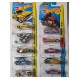 10 Hot Wheels City, Off-Road  and Race Series - in original packaging
