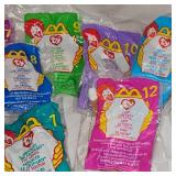 Lot of 12 McDonalds Ty Beanie Baby Toys