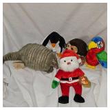 Lot of 4 Ty Beanie Babies