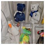Assortment of 7 Beanie Bears
