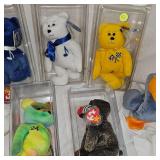 Assortment of 7 Beanie Bears