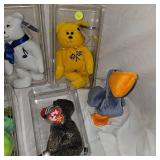 Assortment of 7 Beanie Bears