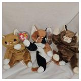 Lot of 3 Beanie Babies-Ty-Various Themes as Pictured