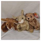 Lot of 3 Beanie Babies-Ty-Various Themes as Pictured