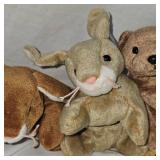 Lot of 3 Beanie Babies-Ty-Various Themes as Pictured
