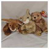 Lot of 3 Beanie Babies-Ty-Various Themes as Pictured