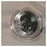 2015 Canadian $8 1 1/2 oz Silver Coin