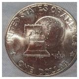 1976 Bicentennial Silver Proof Ike 40% BU