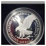 2021 Silver Eagle Proof Dollar $1
