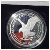 2021 Silver Eagle Proof Dollar $1